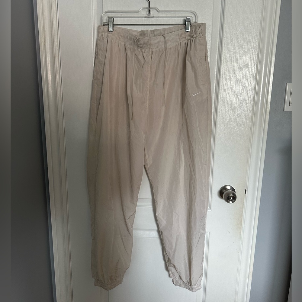 Nike Tan Parachute/windbreaker Pants